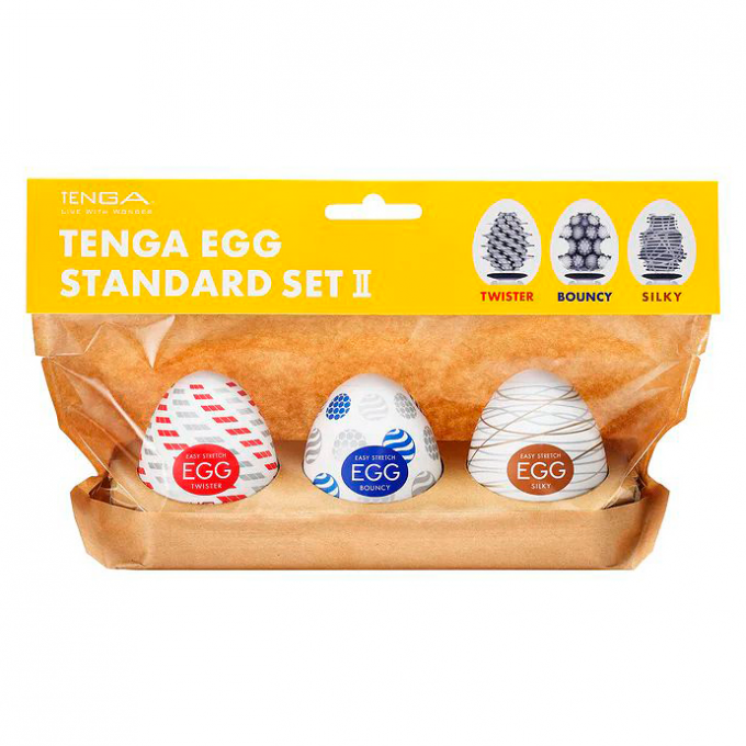 Набор мастурбаторов TENGA EGG STANDARD SET 2 EGG-RP02
