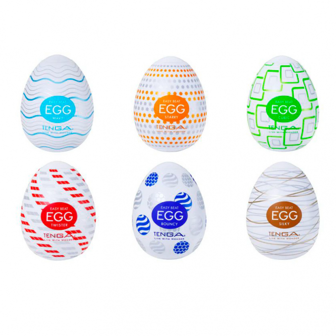Набор мастурбаторов TENGA VARIETY PACK STANDARD EGG-VP006